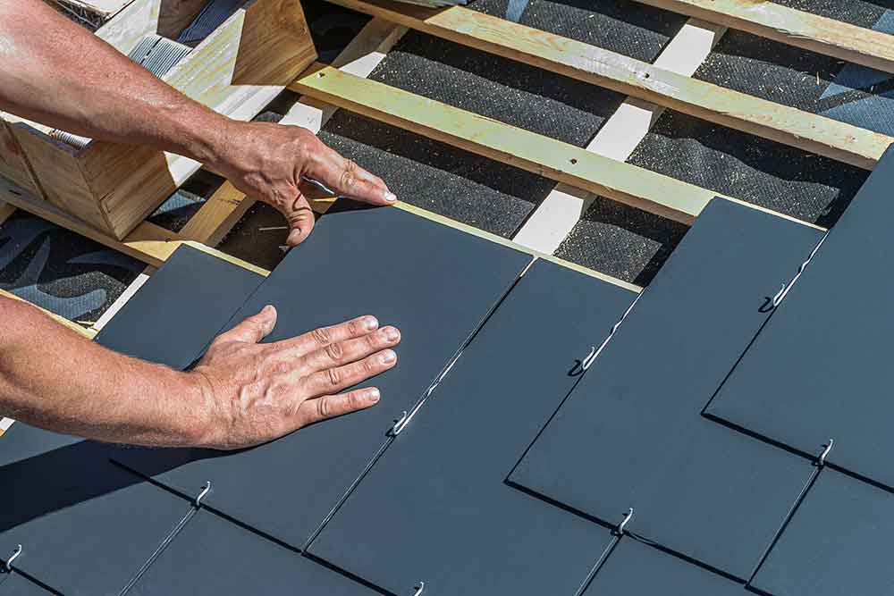 commercial-synthetic-slate-roofing tiles