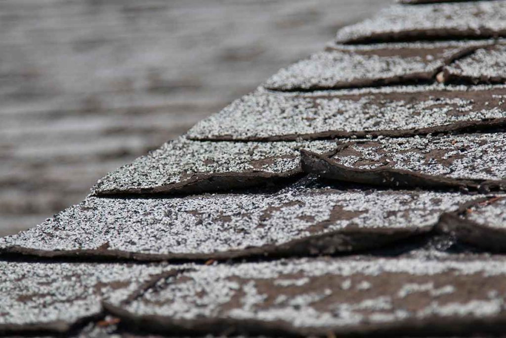roof shingle condition and age